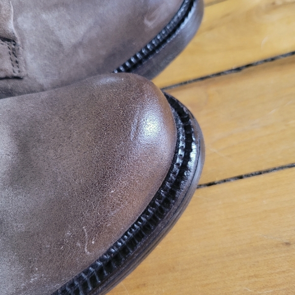 NIB A.S.98 Saunder Leather Combat Boots, Tobacco, Womens EU 40 - Picture 8 of 8